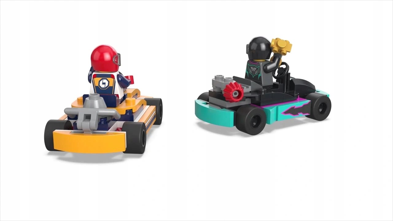 LEGO City 60400 kartingas ir lenktynininkai