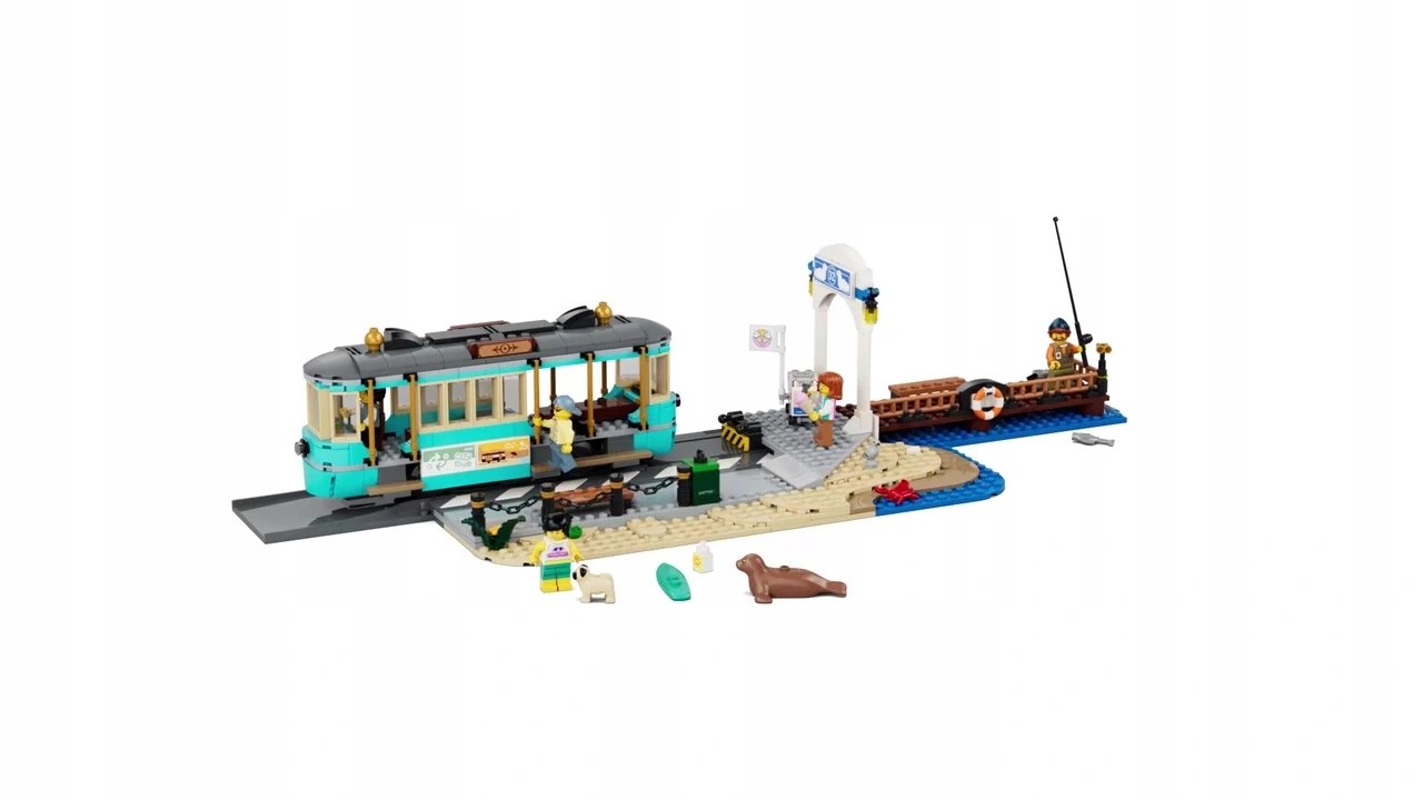 LEGO City 60506 tramvajus prie paplūdimio