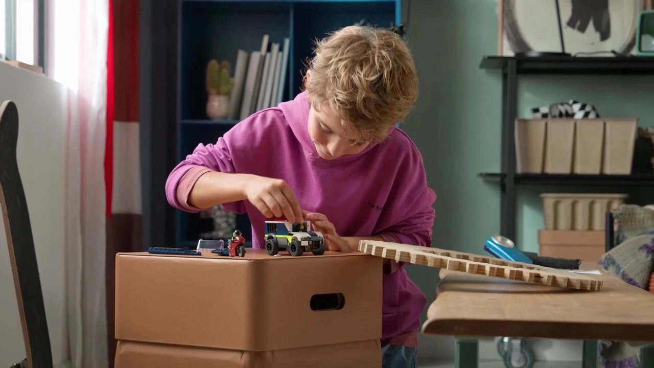 LEGO City kalinių konvojaus furgonetka 60479