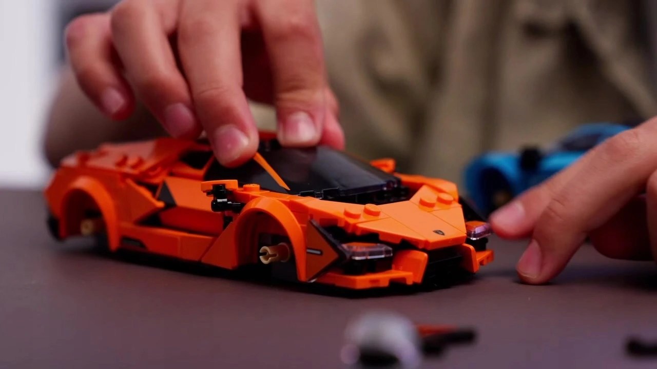 LEGO Speed Champions Lamborghini Revuelto ir Huracán STO 77238