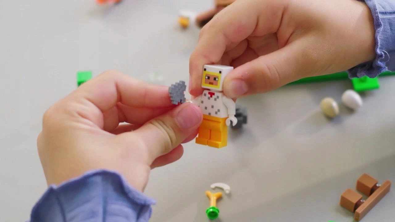 LEGO MINECRAFT 21585 VIŠČIŲ ŪKIS Kotedžas Chicken Coop ORIGINALŪS KALULAI