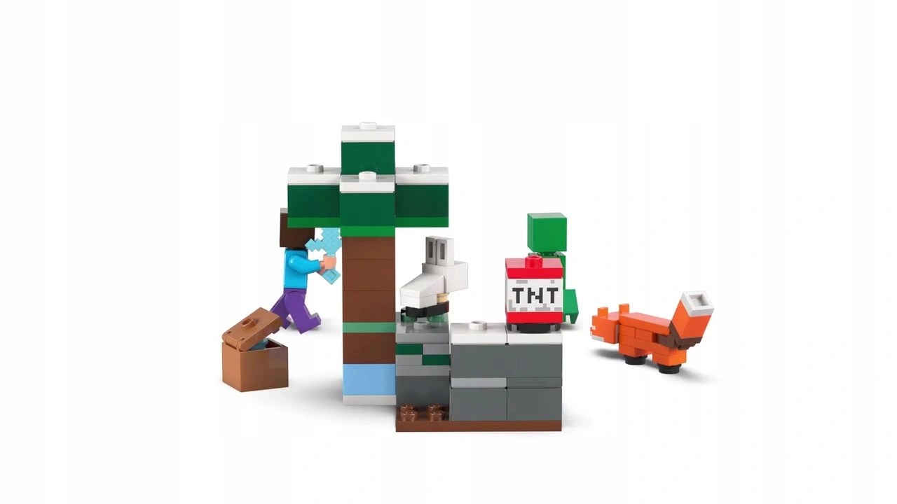 LEGO Minecraft 21583 Stivo nuotykis tajgoje