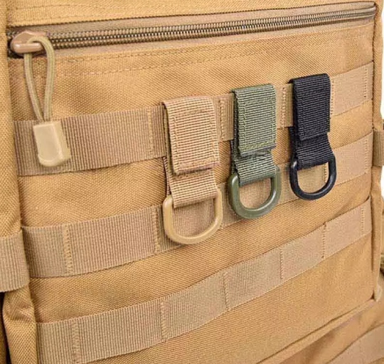 MOLLE ADAPTERIS D-ŽIEDAS RANKENA EDC DIRŽELĖ NAUJOS SPALVOS