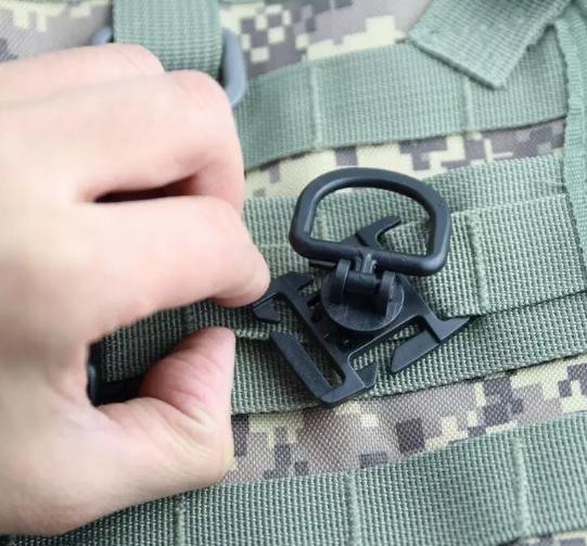 MOLLE ADAPTERIS D-ŽIEDAS RANKENA EDC DIRŽELĖ NAUJOS SPALVOS