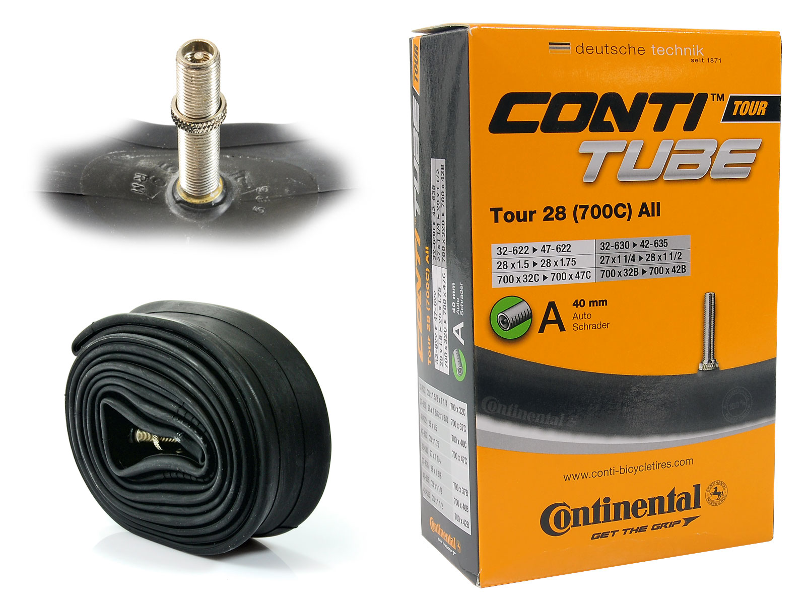 Continental Tour dėtva 28 su automatine vožtimi