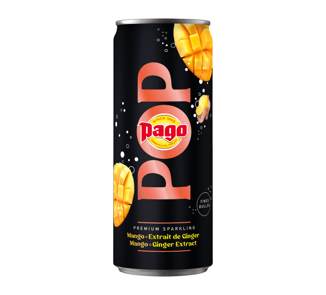 PAGO POP – MANGUE GINGEMBRE 25cl x12