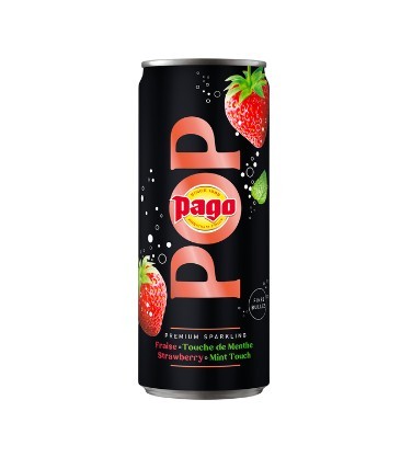 PAGO POP – FRAISE/MENTHE 25cL x12