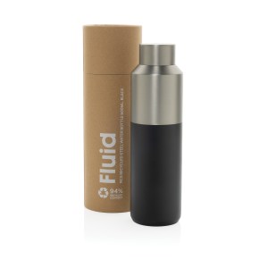 Botella de agua Fluid acero reciclado certificado RCS 600 ml Botella de agua Fluid acero reciclado certificado RCS 600 ml