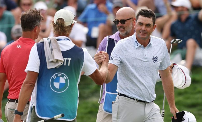 Keegan Bradley leads the PGA Tour’s BMW Championship Keegan Bradley leads the PGA Tour’s BMW Championship