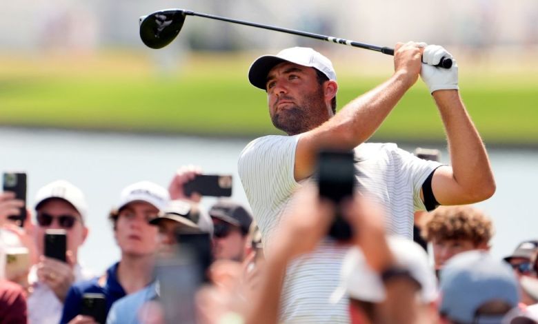 Scottie Scheffler is up 5 going into the final round of the Tour Championship Scottie Scheffler is up 5 going into the final round of the Tour Championship