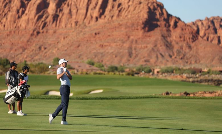 Matt McCarty takes the lead at Black Desert for the 2nd PGA Tour start Matt McCarty takes the lead at Black Desert for the 2nd PGA Tour start