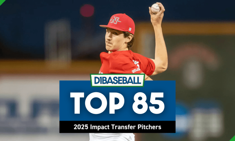 College Baseball’s Top 85 Impact Transfer Pitchers: 16-25 • D1Baseball College Baseball’s Top 85 Impact Transfer Pitchers: 16-25 • D1Baseball