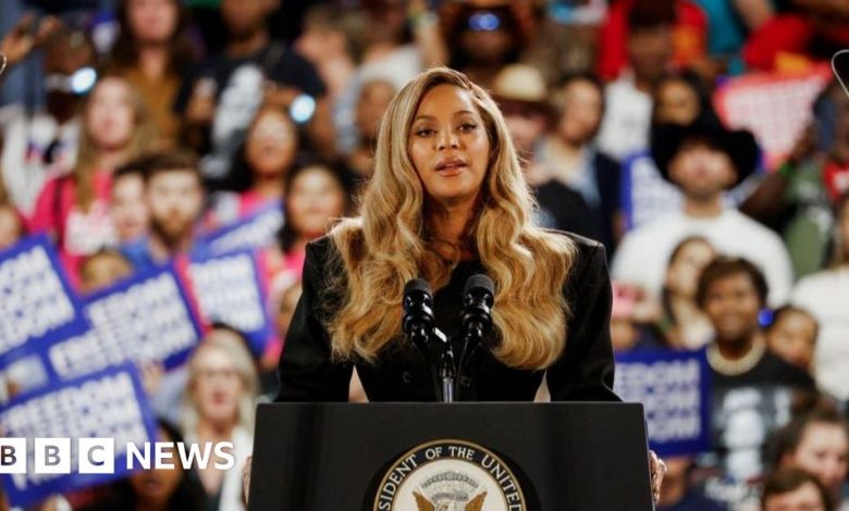 Beyoncé urges Americans to support Kamala Harris Beyoncé urges Americans to support Kamala Harris