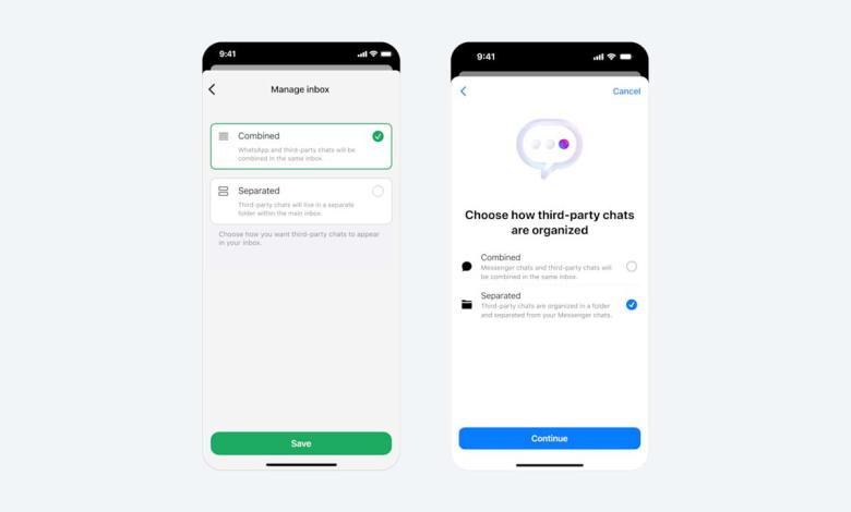 Meta shares how WhatsApp and Messenger will interact with other messaging apps in the EU Meta shares how WhatsApp and Messenger will interact with other messaging apps in the EU