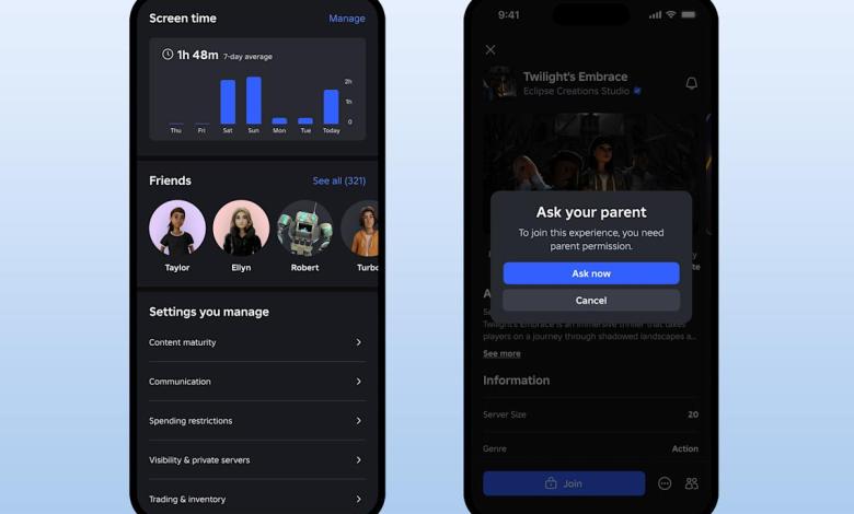 Roblox restricts DMs for children under 13 and tightens parental controls for safety push Roblox restricts DMs for children under 13 and tightens parental controls for safety push