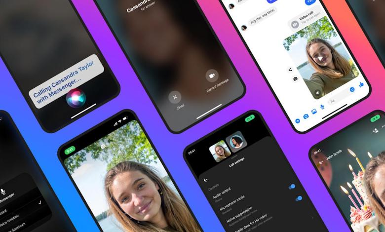 The latest features of Meta Call Messenger include an AI background The latest features of Meta Call Messenger include an AI background