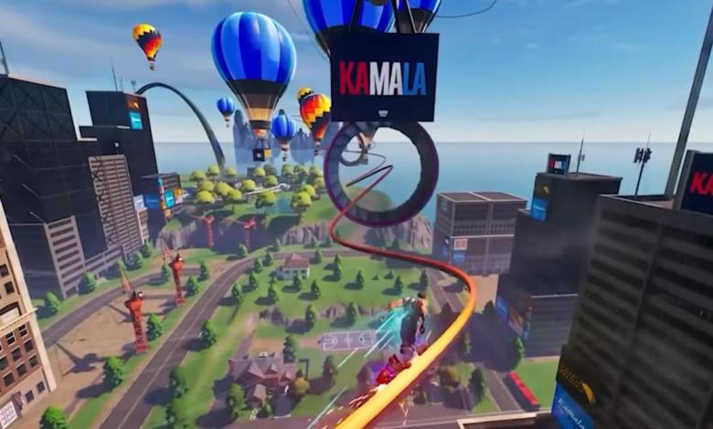 The Harris/Walz campaign has its own Fortnite map The Harris/Walz campaign has its own Fortnite map