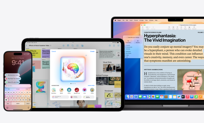 The first features of Apple Intelligence are expected to arrive on October 28 The first features of Apple Intelligence are expected to arrive on October 28