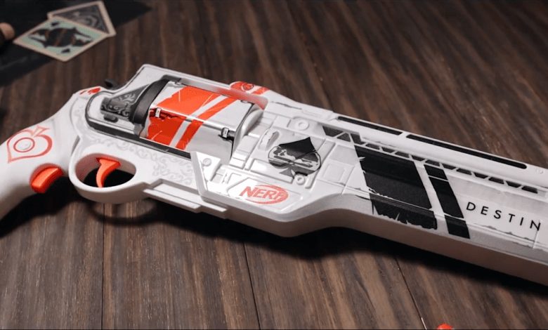 The artist says that Nerf’s Destiny 2 hand cannon is a masterpiece of their work The artist says that Nerf’s Destiny 2 hand cannon is a masterpiece of their work