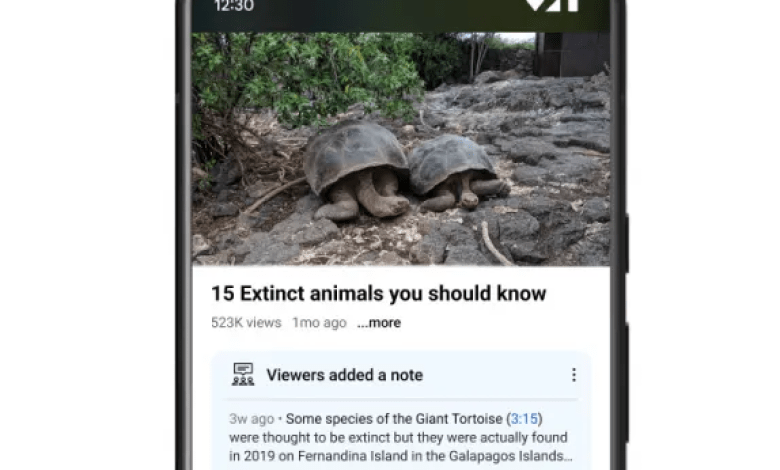 YouTube invites users to explore its social notes feature YouTube invites users to explore its social notes feature