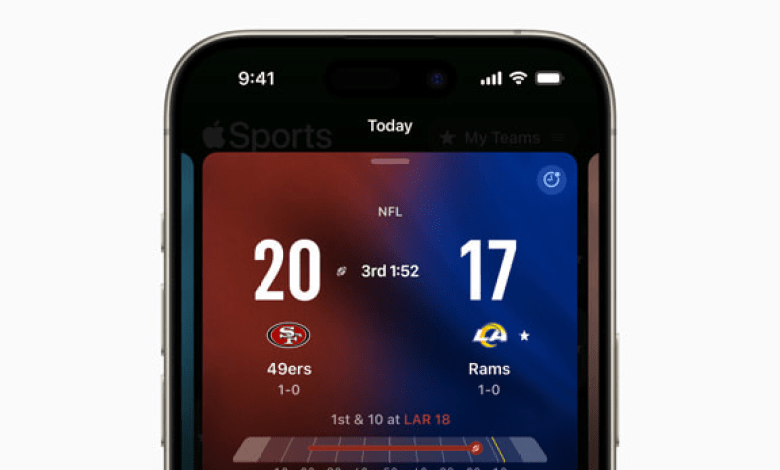 Apple Sports is ready for some football with new game tracking updates Apple Sports is ready for some football with new game tracking updates