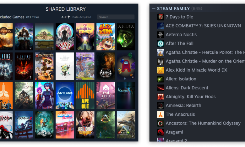 Steam Families is live, and you can all play at once Steam Families is live, and you can all play at once