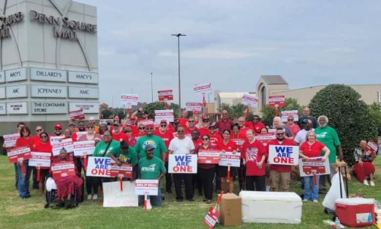 An Apple store in Oklahoma City is close to ratifying a union contract for its workers An Apple store in Oklahoma City is close to ratifying a union contract for its workers