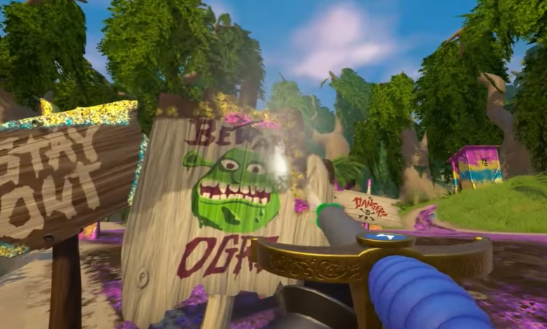 Explore the world of Shrek in PowerWash Simulator Explore the world of Shrek in PowerWash Simulator