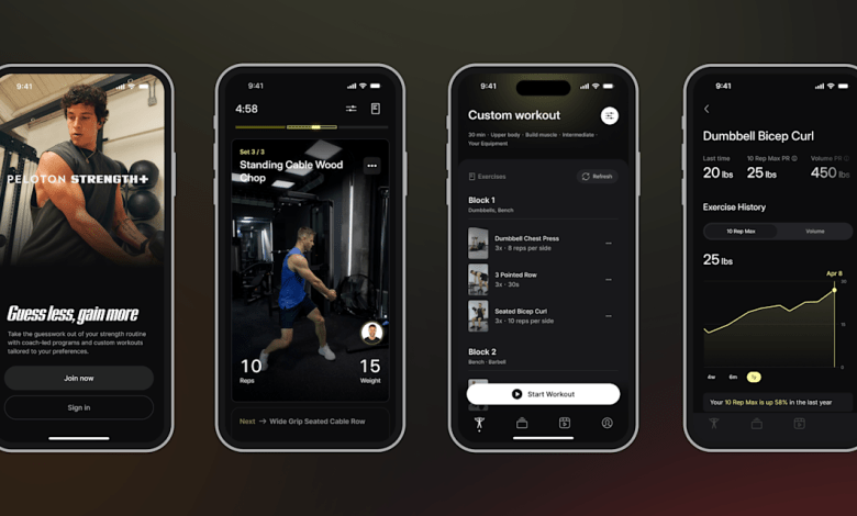 Peloton introduces a new strength training app focused on sound Peloton introduces a new strength training app focused on sound