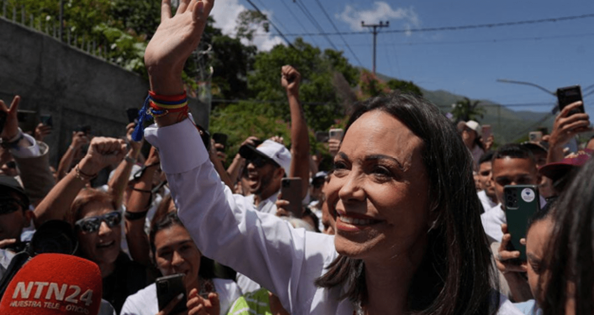 María Corina Machado proyecta su futuro presidencial y destaca el rol de Trump María Corina Machado proyecta su futuro presidencial y destaca el rol de Trump