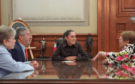 Bachelet fortalece respaldo mexicano a su candidatura al liderazgo ONU Bachelet fortalece respaldo mexicano a su candidatura al liderazgo ONU
