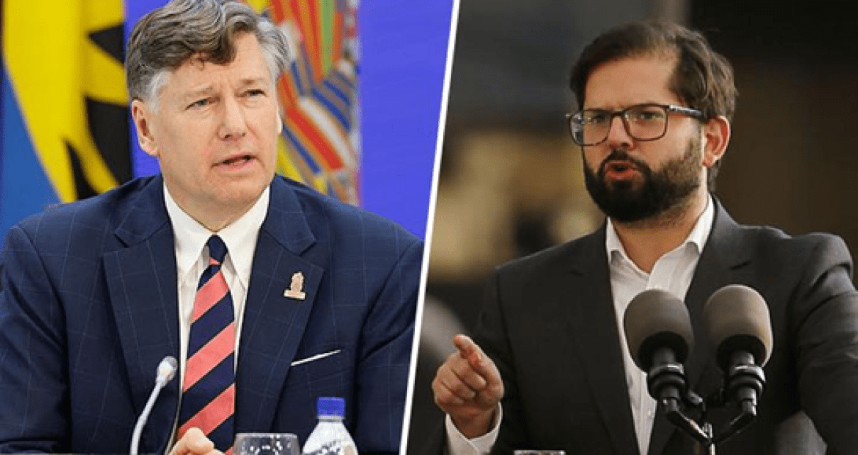 Subsecretario de Estado de EE.UU. lamenta críticas de Boric a Trump Subsecretario de Estado de EE.UU. lamenta críticas de Boric a Trump