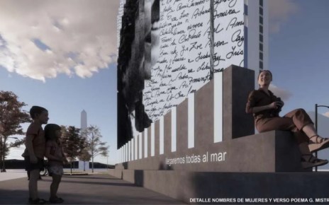 La obra que rinde homenaje a Gabriela Mistral que se emplazará en el nudo Baquedano – Al servicio de la verdad La obra que rinde homenaje a Gabriela Mistral que se emplazará en el nudo Baquedano – Al servicio de la verdad