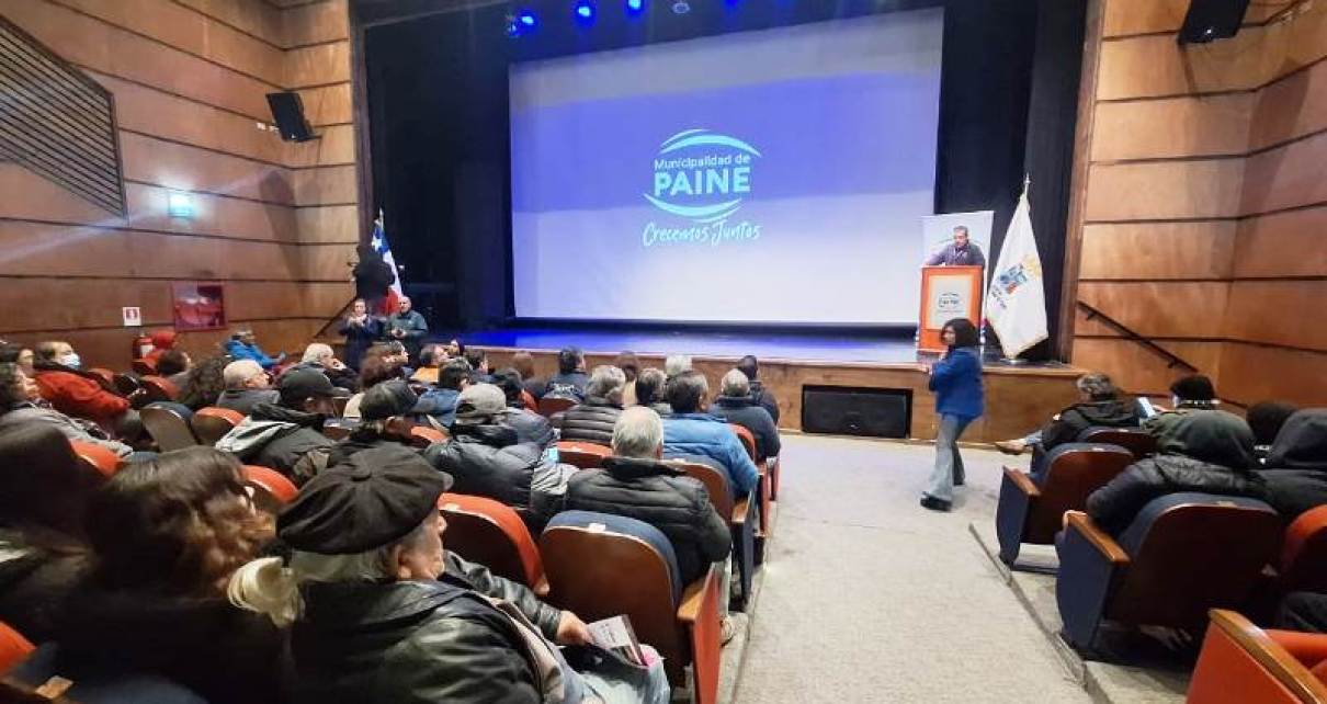 Agricultores acuden a Gobierno en Terreno del Agro en la comuna de Paine Agricultores acuden a Gobierno en Terreno del Agro en la comuna de Paine