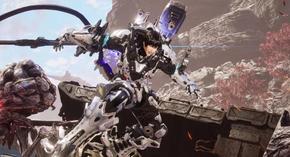 Reclaimers y los Neun en Daemon X Machina: Titanic Scion Reclaimers y los Neun en Daemon X Machina: Titanic Scion