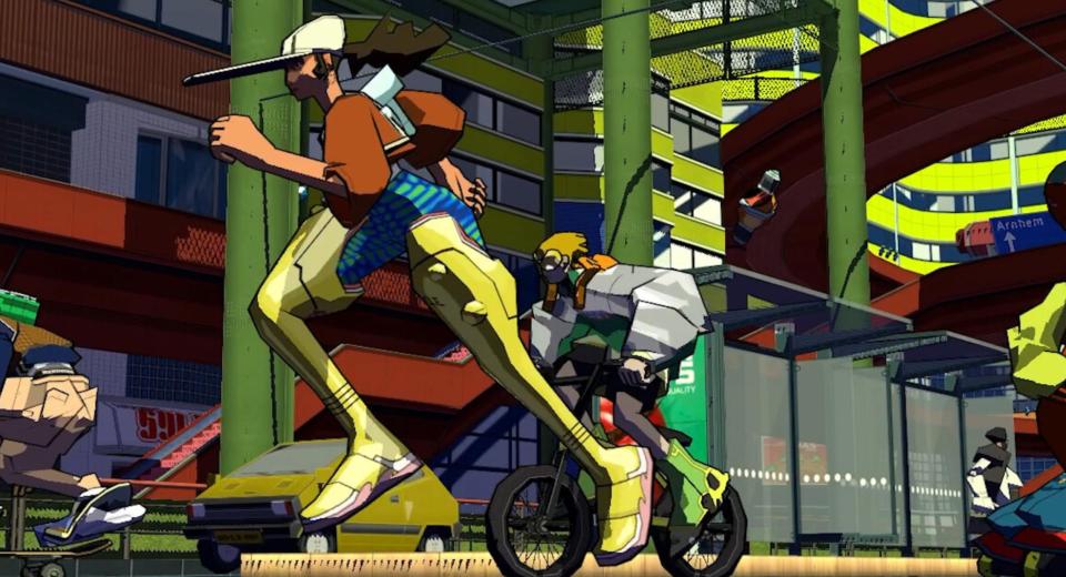 HYPERFUNK, un nuevo juego de trucos extremos y grafitis HYPERFUNK, un nuevo juego de trucos extremos y grafitis