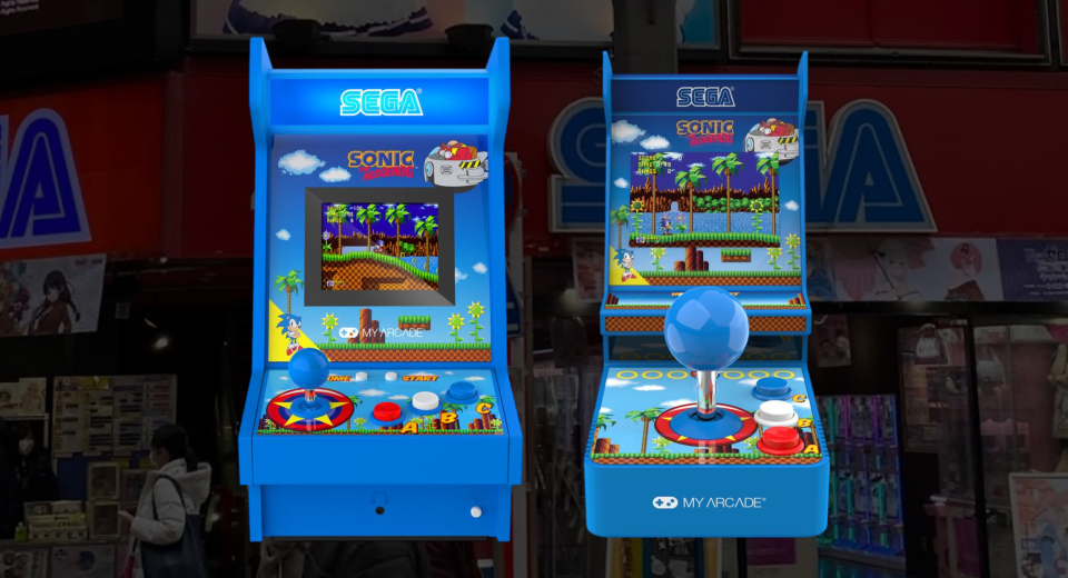 Nueva línea retro inspirado en Sonic the Hedgehog Nueva línea retro inspirado en Sonic the Hedgehog