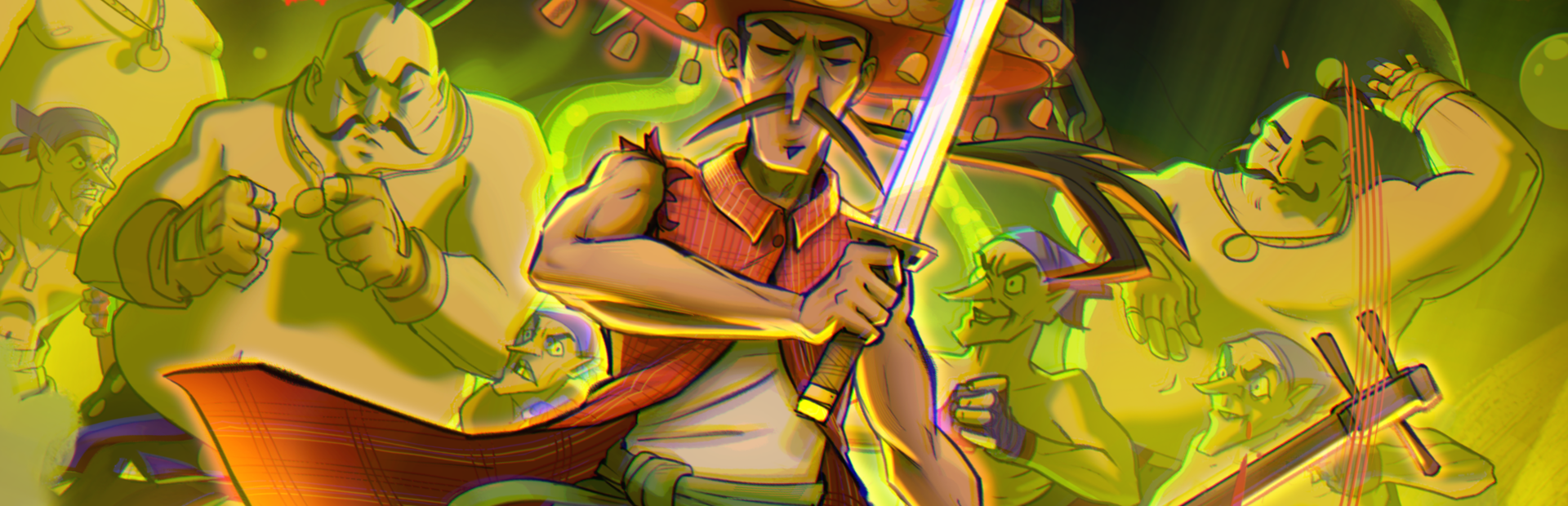 Mexican Ninja, un beat-’em-up roguelike con estética retro en 2.5D Mexican Ninja, un beat-’em-up roguelike con estética retro en 2.5D