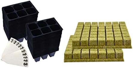 The Hydroponic City Seed Starter Tray 720 Cells (120 Trays – 6 Cells per Tray) + 1.5″ Grodan Rockwool Cubes The Hydroponic City Seed Starter Tray 720 Cells (120 Trays – 6 Cells per Tray) + 1.5″ Grodan Rockwool Cubes