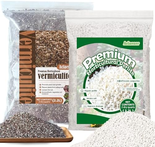 2QT Organic Vermiculite for Plants+2QT Organic Perlite for Plants 2QT Organic Vermiculite for Plants+2QT Organic Perlite for Plants