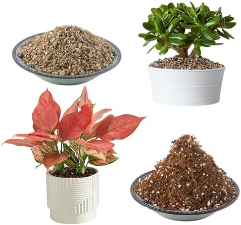 3QT Vermiculite + Potting Soil Mix (9QT), Soil for Indoor Plants, All Natural and Organic Plant Soil for Seed Starting, Loose and Breathable Garden Soil for Spices 3QT Vermiculite + Potting Soil Mix (9QT), Soil for Indoor Plants, All Natural and Organic Plant Soil for Seed Starting, Loose and Breathable Garden Soil for Spices