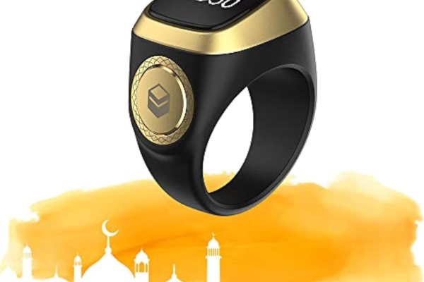 iQIBLA Smart Tasbih Zikr Ring- Muslim Prayer- Prayer timing reminder- OLED display- Tasbih Counter- Smart Ring- Wearable Technology- Waterproof Black 22mm- E0120BK- 20mm- USB iQIBLA Smart Tasbih Zikr Ring- Muslim Prayer- Prayer timing reminder- OLED display- Tasbih Counter- Smart Ring- Wearable Technology- Waterproof Black 22mm- E0120BK- 20mm- USB