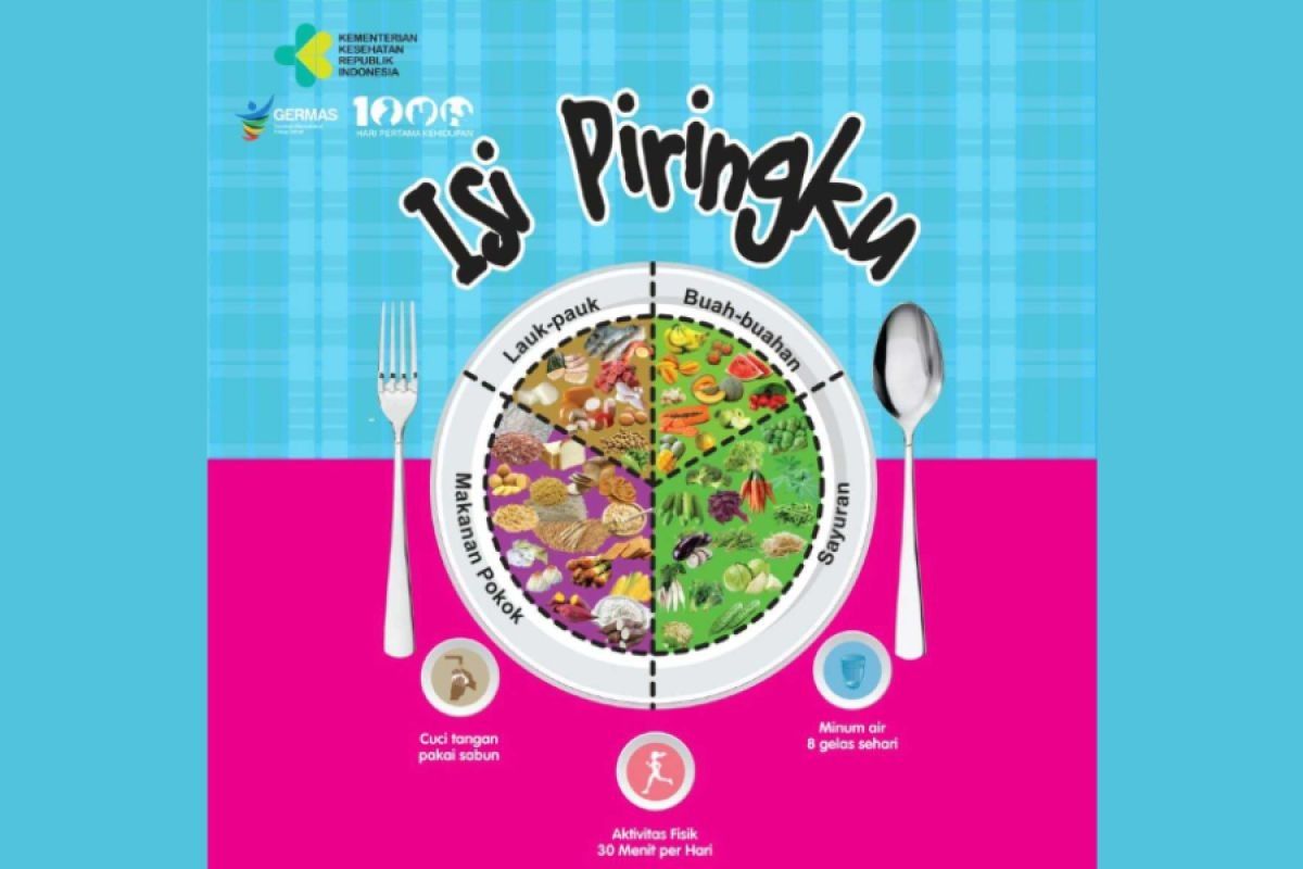 IDI sebut menu MBG dapat gunakan panduan Isi Piringku IDI sebut menu MBG dapat gunakan panduan Isi Piringku