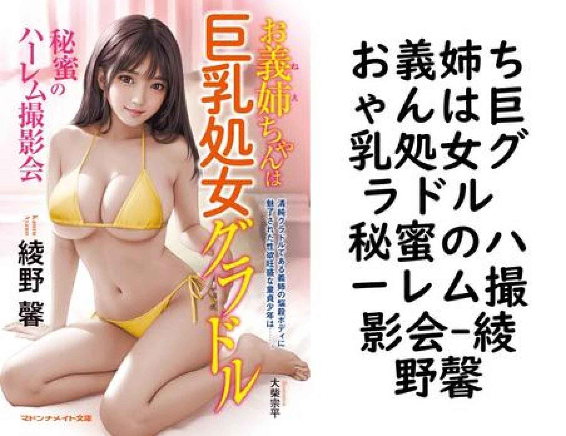 お義姉ちゃんは巨乳処女グラドル 秘蜜のハーレム撮影会(綾野馨) お義姉ちゃんは巨乳処女グラドル 秘蜜のハーレム撮影会(綾野馨)