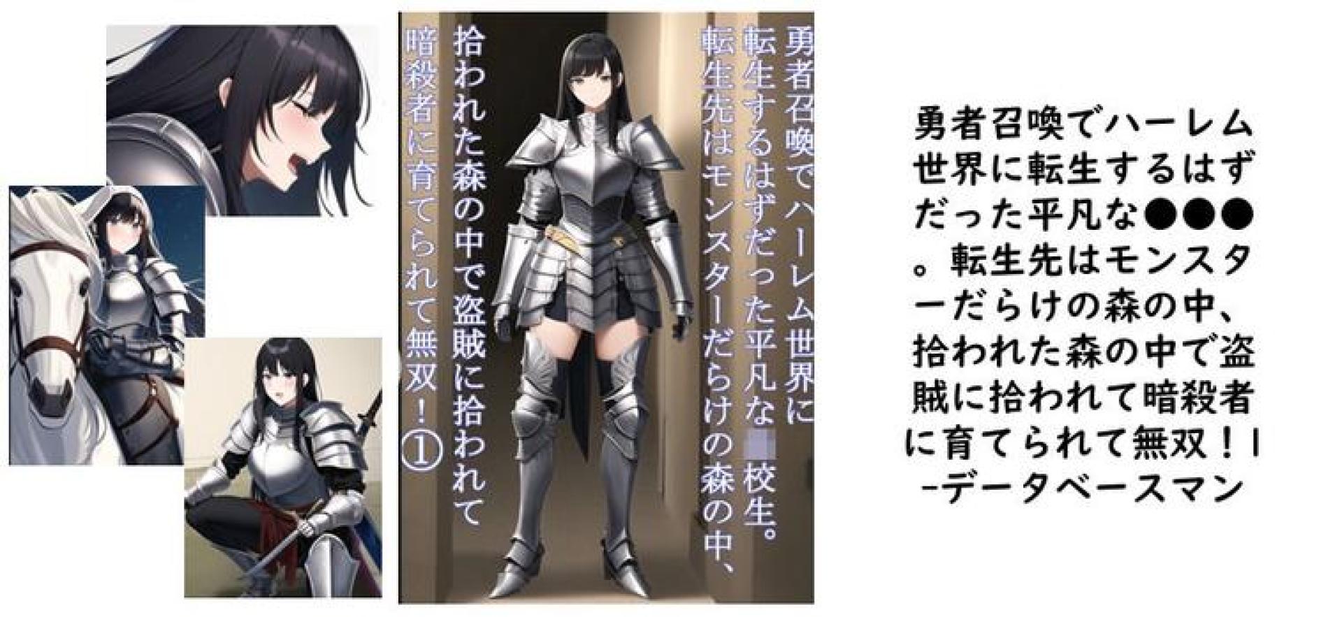 勇者召喚でハーレム世界に転生するはずだった平凡な●●●。転生先はモンスターだらけの森の中、拾われた森の中で盗賊に拾われて暗殺者に育てられて無双!1【データベースマン】(オリジナル同人) 勇者召喚でハーレム世界に転生するはずだった平凡な●●●。転生先はモンスターだらけの森の中、拾われた森の中で盗賊に拾われて暗殺者に育てられて無双!1【データベースマン】(オリジナル同人)