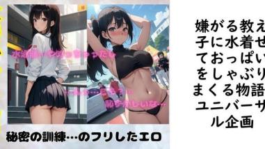 嫌がる教え子に水着せておっぱいをしゃぶりまくる物語【ユニバーサル企画】(オリジナル同人) 嫌がる教え子に水着せておっぱいをしゃぶりまくる物語【ユニバーサル企画】(オリジナル同人)