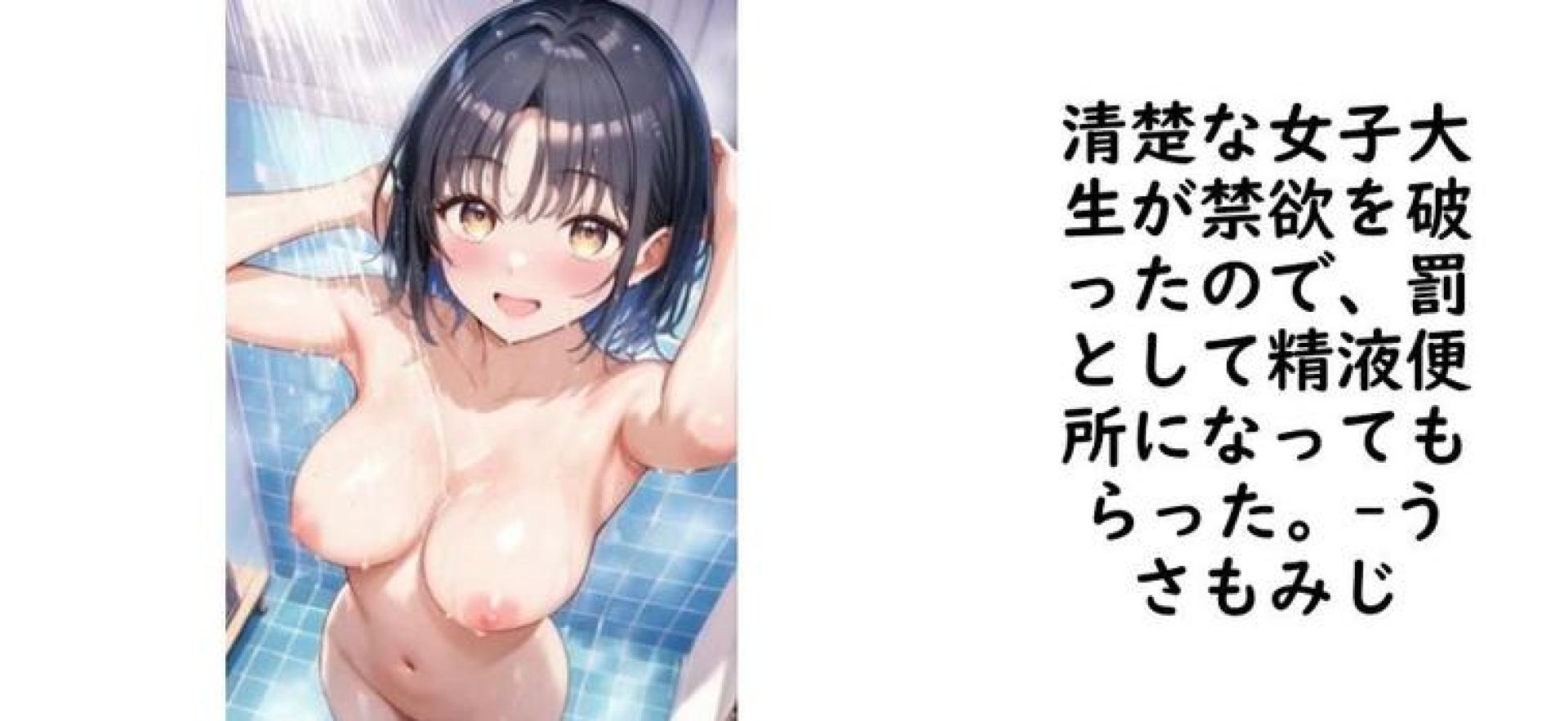 清楚な女子大生が禁欲を破ったので、罰として精液便所になってもらった。【うさもみじ】(オリジナル同人) 清楚な女子大生が禁欲を破ったので、罰として精液便所になってもらった。【うさもみじ】(オリジナル同人)