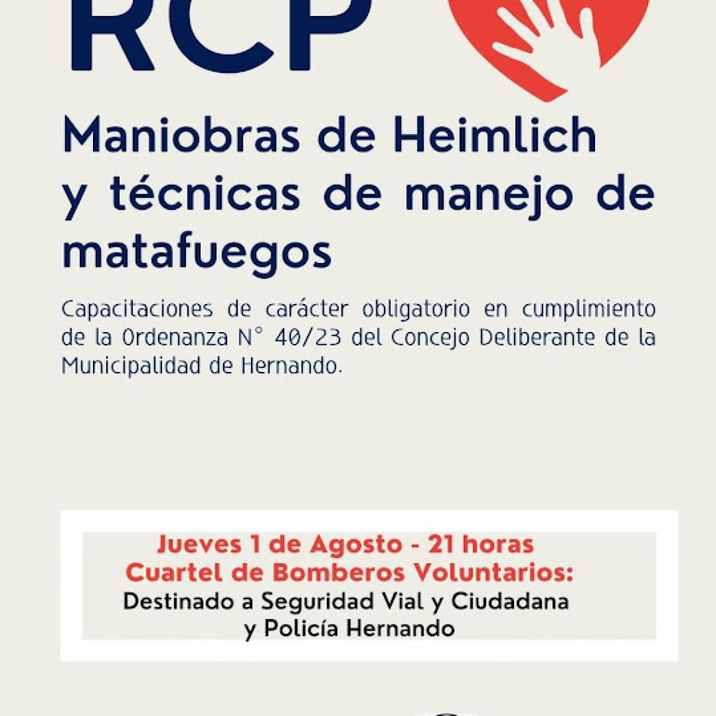 MANIOBRAS DE HEIMLICH, RCP y técnicas de manejo de matafuegos MANIOBRAS DE HEIMLICH, RCP y técnicas de manejo de matafuegos