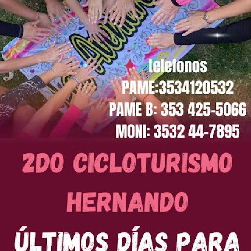 “LAS AVENTURERAS” ORGANIZAN SU SEGUNDO CICLOTURISMO “LAS AVENTURERAS” ORGANIZAN SU SEGUNDO CICLOTURISMO
