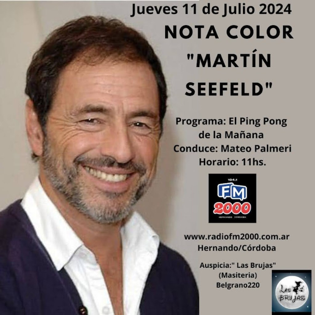 NOTA COLOR: MARTÍN SEEFELD NOTA COLOR: MARTÍN SEEFELD